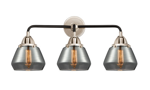 Nouveau 2 Three Light Bath Vanity in Black Polished Nickel (405|288-3W-BPN-G173)