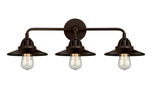 Nouveau 2 Three Light Bath Vanity in Oil Rubbed Bronze (405|288-3W-OB-M5-OB)