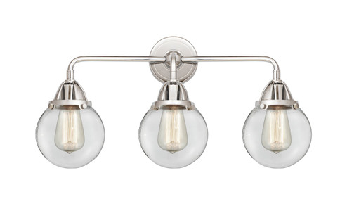 Nouveau 2 LED Bath Vanity in Polished Chrome (405|288-3W-PC-G202-6-LED)