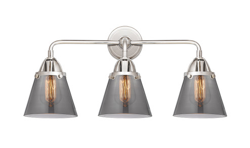 Nouveau 2 Three Light Bath Vanity in Polished Chrome (405|288-3W-PC-G63)