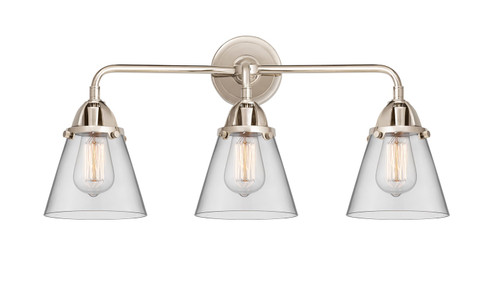 Nouveau 2 Three Light Bath Vanity in Polished Nickel (405|288-3W-PN-G62)