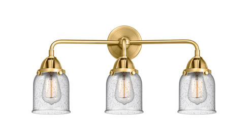 Nouveau 2 Three Light Bath Vanity in Satin Gold (405|288-3W-SG-G54)