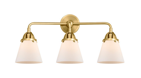 Nouveau 2 Three Light Bath Vanity in Satin Gold (405|288-3W-SG-G61)