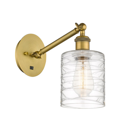 Ballston One Light Wall Sconce in Brushed Brass (405|317-1W-BB-G1113)