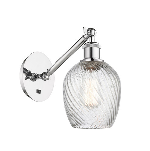 Ballston One Light Wall Sconce in Polished Chrome (405|317-1W-PC-G292)