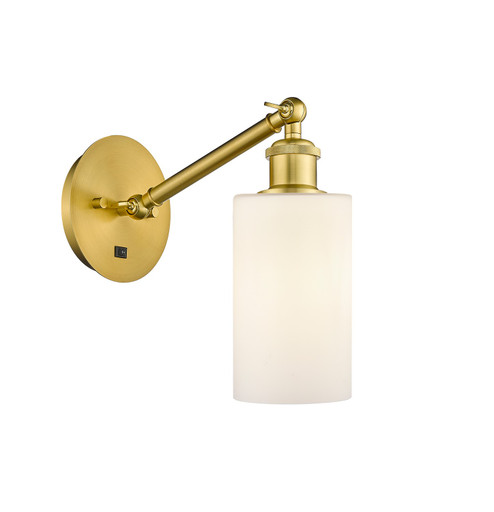 Ballston One Light Wall Sconce in Satin Gold (405|317-1W-SG-G801)