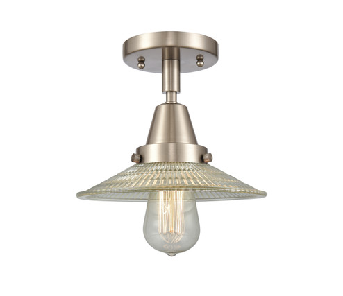 Caden LED Semi-Flush Mount in Antique Brass (405|447-1C-AB-G2-LED)