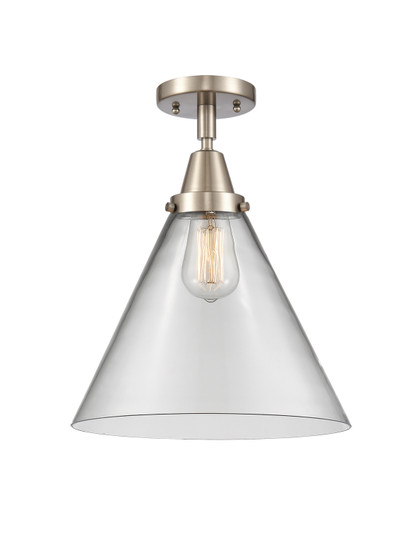 Caden One Light Semi-Flush Mount in Antique Brass (405|447-1C-AB-G41-L)