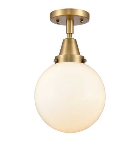 Caden LED Semi-Flush Mount in Brushed Brass (405|447-1C-BB-G201-8-LED)