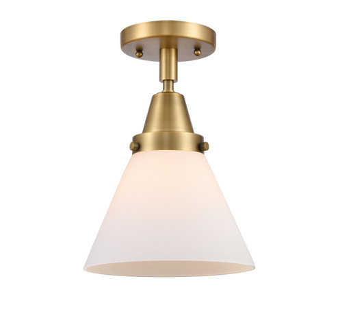 Caden LED Semi-Flush Mount in Brushed Brass (405|447-1C-BB-G41-LED)