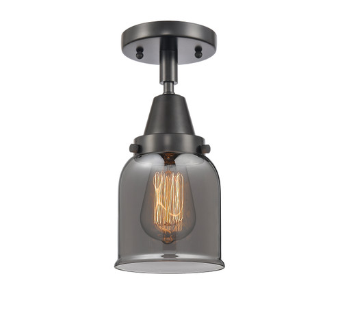 Caden LED Semi-Flush Mount in Matte Black (405|447-1C-BK-G53-LED)