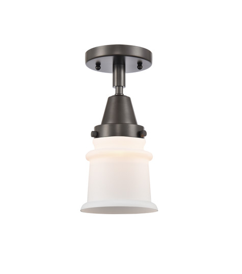 Caden One Light Semi-Flush Mount in Oil Rubbed Bronze (405|447-1C-OB-G181S)