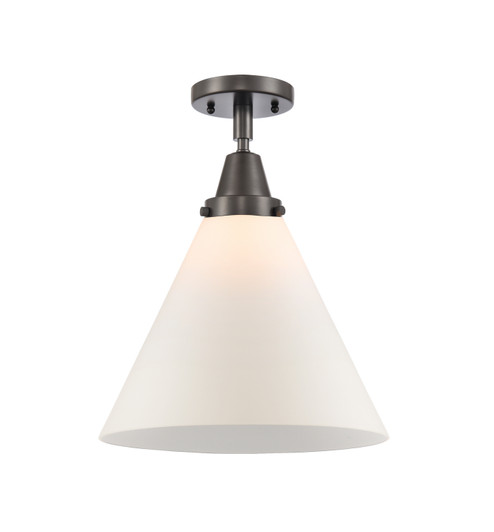 Caden One Light Semi-Flush Mount in Oil Rubbed Bronze (405|447-1C-OB-G41-L)