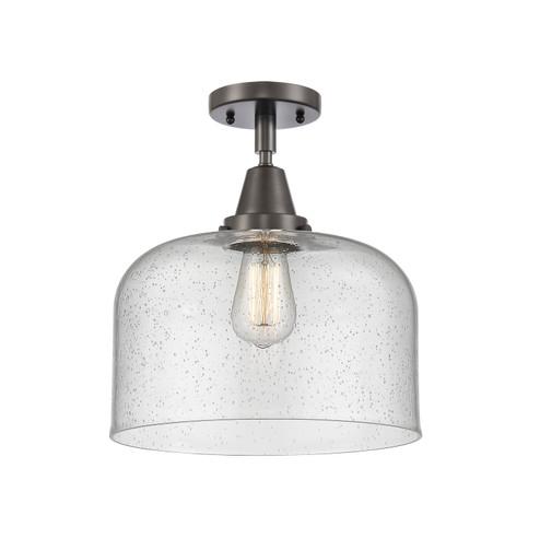 Caden One Light Semi-Flush Mount in Oil Rubbed Bronze (405|447-1C-OB-G74-L)