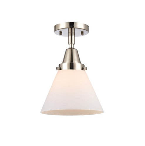 Caden LED Semi-Flush Mount in Polished Nickel (405|447-1C-PN-G41-LED)