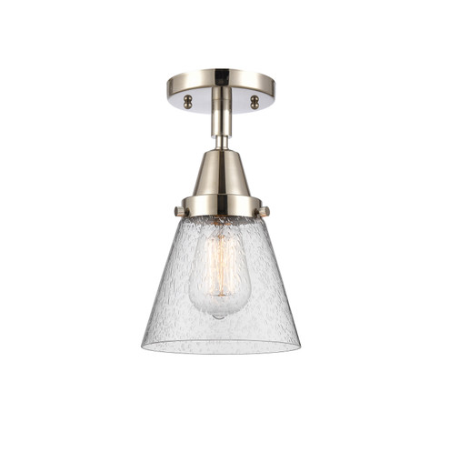 Caden One Light Semi-Flush Mount in Polished Nickel (405|447-1C-PN-G64)