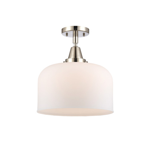 Caden LED Semi-Flush Mount in Polished Nickel (405|447-1C-PN-G71-L-LED)