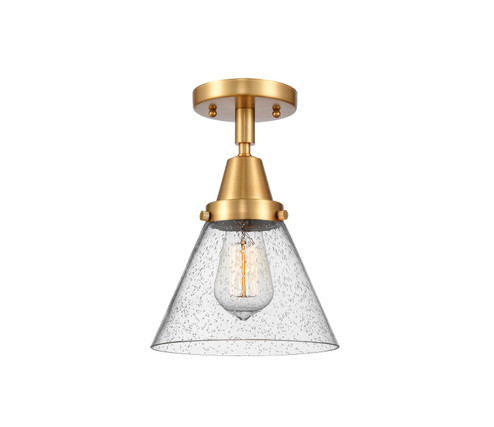 Caden LED Semi-Flush Mount in Satin Gold (405|447-1C-SG-G44-LED)