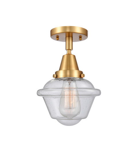 Caden One Light Semi-Flush Mount in Satin Gold (405|447-1C-SG-G534)