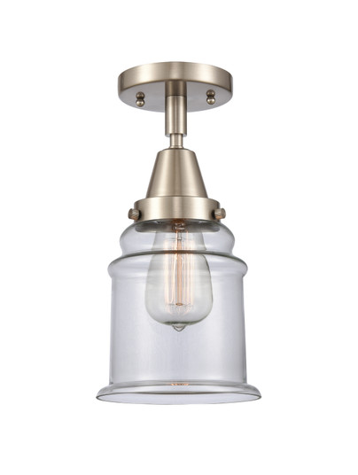 Caden One Light Flush Mount in Brushed Satin Nickel (405|447-1C-SN-G182)