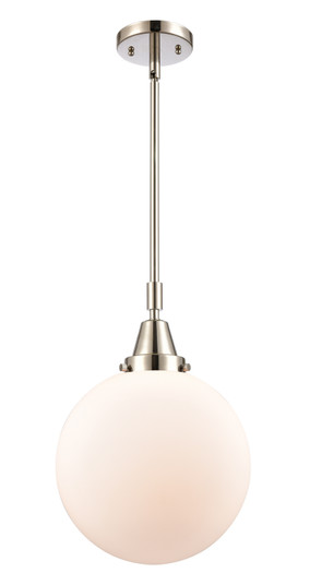 Caden LED Mini Pendant in Antique Brass (405|447-1S-AB-G204-10-LED)