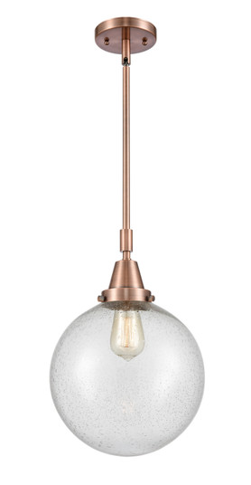 Caden One Light Mini Pendant in Antique Copper (405|447-1S-AC-G204-10)