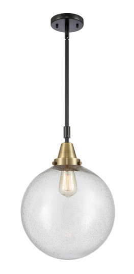 Caden LED Mini Pendant in Black Antique Brass (405|447-1S-BAB-G204-12-LED)
