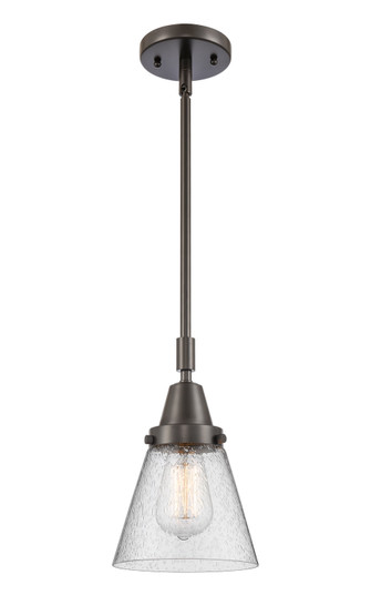 Caden LED Mini Pendant in Oil Rubbed Bronze (405|447-1S-OB-G64-LED)