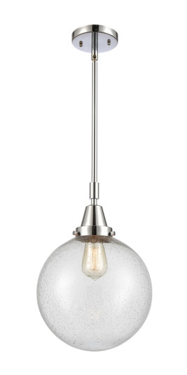 Caden LED Mini Pendant in Polished Chrome (405|447-1S-PC-G204-10-LED)