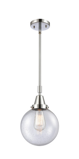 Caden One Light Mini Pendant in Polished Chrome (405|447-1S-PC-G204-8)