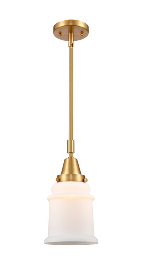 Caden LED Mini Pendant in Satin Gold (405|447-1S-SG-G181-LED)