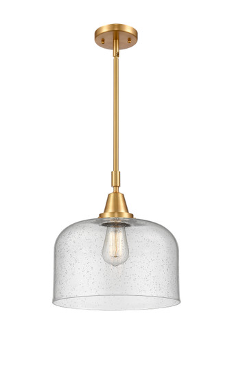 Caden LED Mini Pendant in Satin Gold (405|447-1S-SG-G74-L-LED)