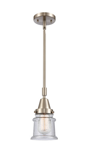 Caden One Light Mini Pendant in Brushed Satin Nickel (405|447-1S-SN-G184S) Caden One Light Mini Pendant in Brushed Satin Nickel (405|447-1S-SN-G184S)