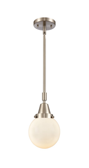 Caden One Light Mini Pendant in Brushed Satin Nickel (405|447-1S-SN-G201-6)