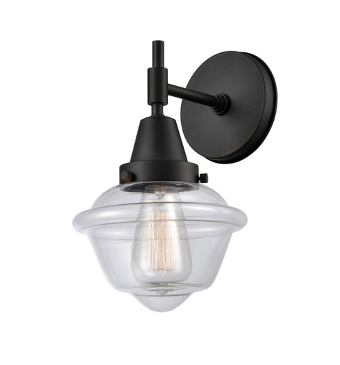 Caden One Light Wall Sconce in Matte Black (405|447-1W-BK-G532)