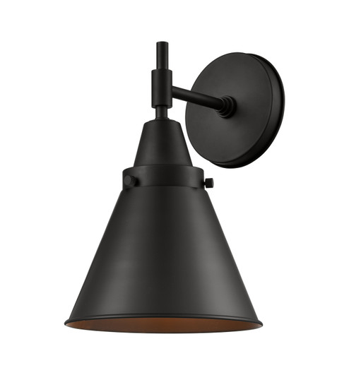 Caden One Light Wall Sconce in Matte Black (405|447-1W-BK-M13-BK)