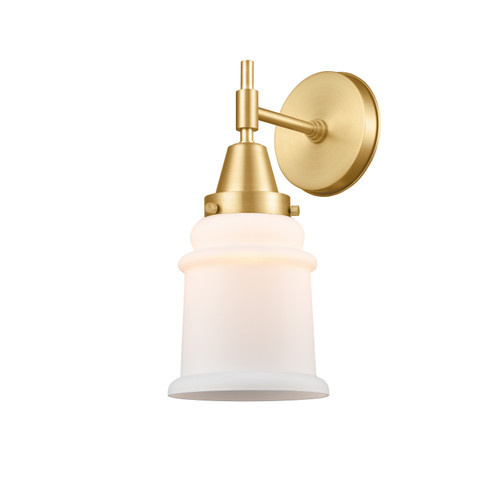 Caden One Light Wall Sconce in Satin Gold (405|447-1W-SG-G181)