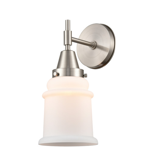 Caden One Light Wall Sconce in Satin Nickel (405|447-1W-SN-G181)