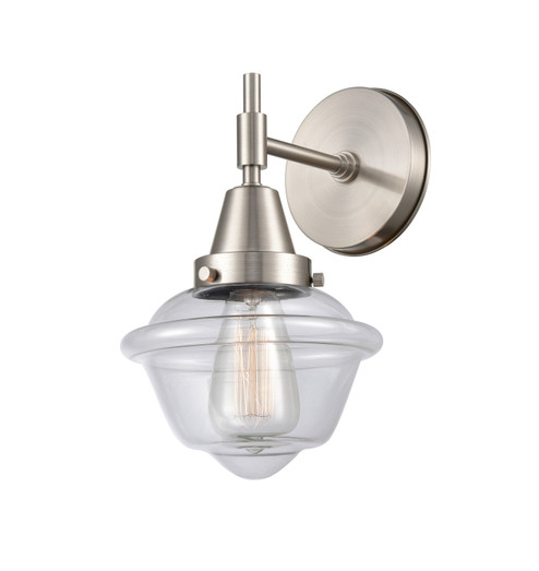 Caden One Light Wall Sconce in Satin Nickel (405|447-1W-SN-G532)