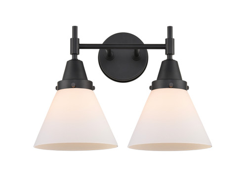 Caden Two Light Bath Vanity in Matte Black (405|447-2W-BK-G41)