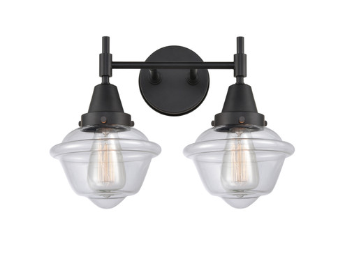 Caden LED Bath Vanity in Matte Black (405|447-2W-BK-G532-LED)