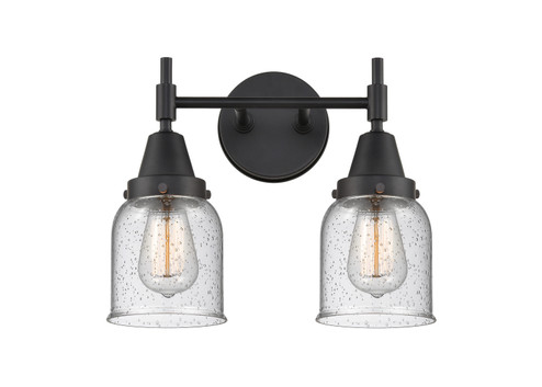 Caden Two Light Bath Vanity in Matte Black (405|447-2W-BK-G54)