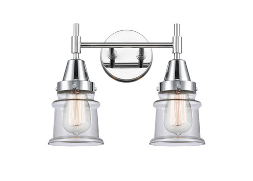 Caden Two Light Bath Vanity in Polished Chrome (405|447-2W-PC-G182S)