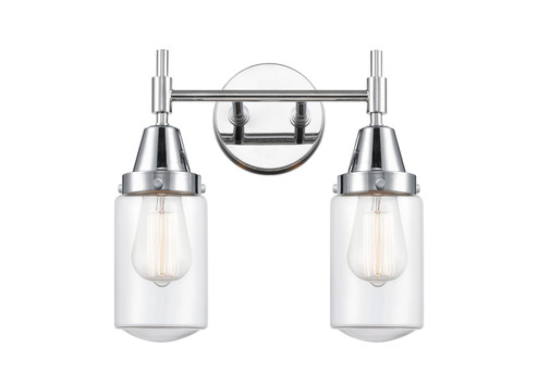 Caden Two Light Bath Vanity in Polished Chrome (405|447-2W-PC-G312)