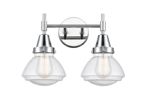 Caden Two Light Bath Vanity in Polished Chrome (405|447-2W-PC-G324)