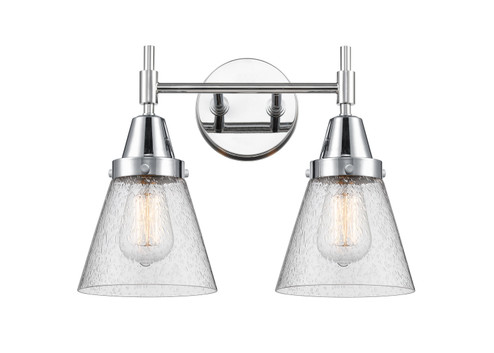 Caden Two Light Bath Vanity in Polished Chrome (405|447-2W-PC-G64)