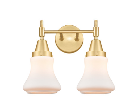 Caden Two Light Bath Vanity in Satin Gold (405|447-2W-SG-G191)