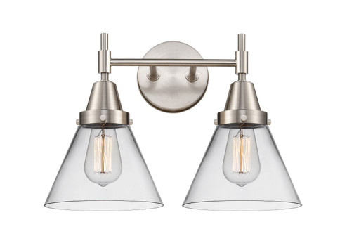 Caden Two Light Bath Vanity in Satin Nickel (405|447-2W-SN-G42)