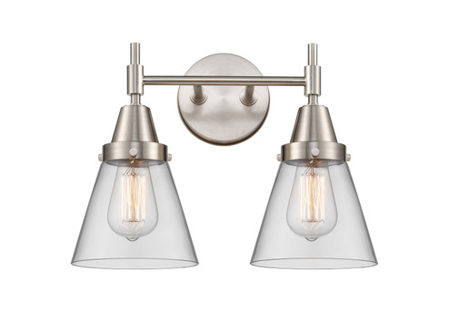 Caden Two Light Bath Vanity in Satin Nickel (405|447-2W-SN-G62)