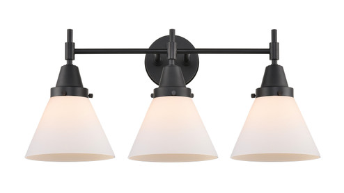 Caden LED Bath Vanity in Matte Black (405|447-3W-BK-G41-LED)